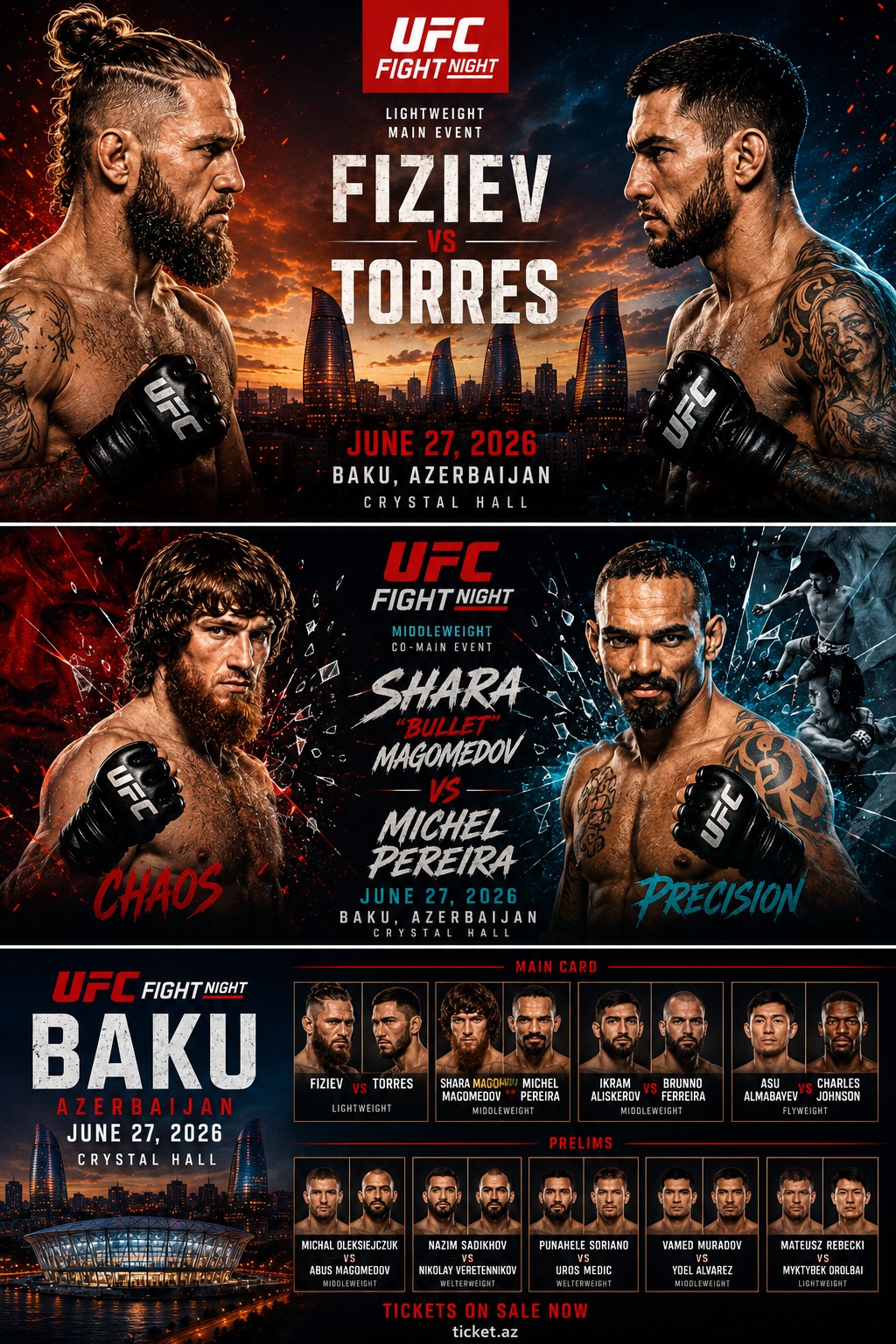 UFC FIGHT NIGHT BAKU TURU