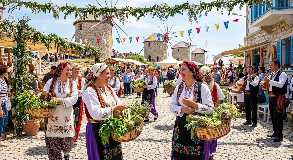 Antalya Çıkışlı 1 Gece Konaklamalı Alaçatı Ot Festivali & Ege Esintisi Turu