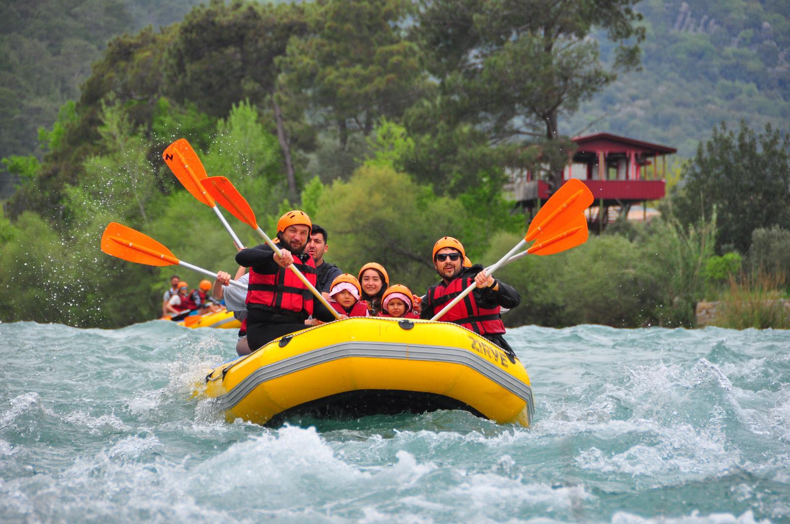 Manavgat Köprülü Kanyon Rafting Turu 3 in 1 