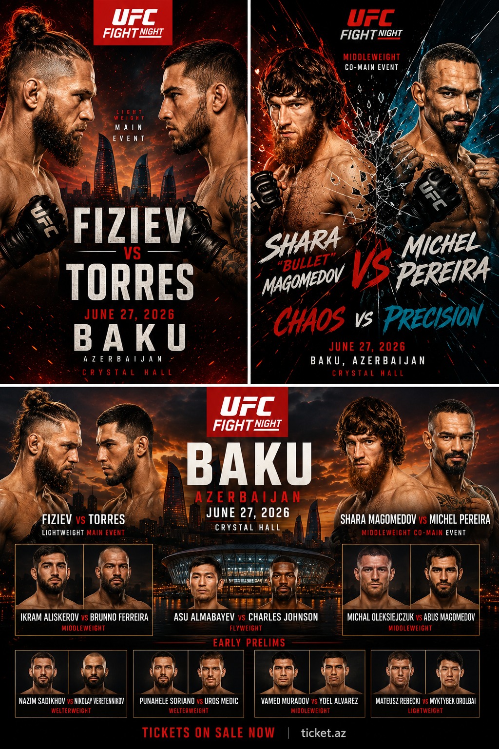 UFC FIGHT NIGHT BAKU TURU